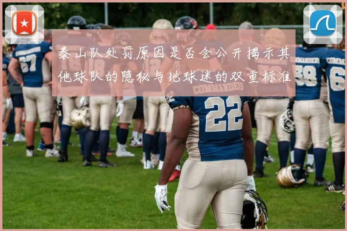 泰山队处罚原因是否会公开揭示其他球队的隐秘与地球迷的双重标准